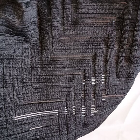 Cato Black Sheath Dress Short Sleeve Lined Size XL Classic Elegant Workwear - Picture 9 of 11